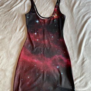 Blackmilk Galaxy Pink Dress